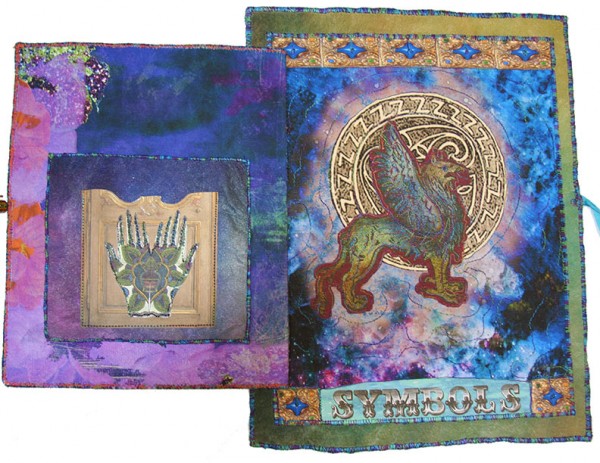 Symbology Workshop inner cover by Rain for Tangie Baxter's blog